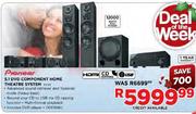 Pioneer 5.1 DVD Component Home Theatre System 