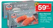 Sea Harvest Salmon Steaks-500g/Kingklip Fillet Cuts-600g