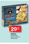 Ali Baba Party Pack Spring Rolls & Samoosas-200g