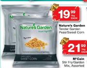 Nature's Garden Tender Garden Peas/Sweet Corn-1Kg Each