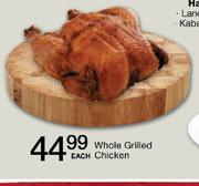 Whole Grilled Chicken-Each