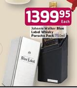 Johnnie Walker Blue Label Whisky Porsche Pack-750ml