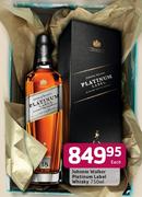 Johnnie Walker Platinum Label Whisky-750ml Each