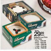 Luxury Iced Rich Fruit Cake-1.2Kg