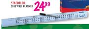 Staedtler 2013 Wall Planner