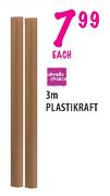 Simple Choice 3m Plastikraft-Each