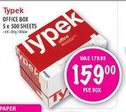 Typek Office Box 5 x 500 Sheets-Per Box