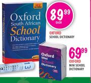 Oxford School Dictionary-Each