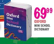 Oxford Mini School Dictionary
