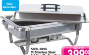 Steel King Stainless Steel Folding Chafing Dish-9Ltr