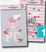 Pink Cookie A4 Boekoortreksels-5-Pak