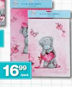 Tatty Teddy A4 Book Jackets-5-Pack