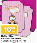 Hello Kitty A4 Boekoortreksels Verskeidenheid-5-Pak