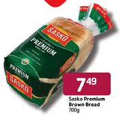 Sasko Premium Brown Bread-700gm