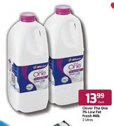 Clover The One 1% Low Fat Fresh Milk-2L