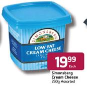 Simonsberg Cream Cheese Assorted-230g Each