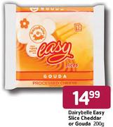 Dairybelle Easy Slice Cheddar Or Gouda-200gram