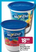 Danone Nutriday Low Fat Yoghurts Assorted-1kg Each