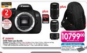 Canon650D Triple Lens Bundle