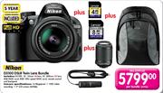 Nikon D3100 DSLR Twin Lens Bundle