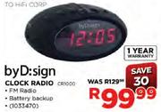 byD:sign Clock Radio(CR1000)