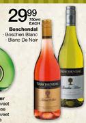 Boschendal Boschen Blanc/Blanc De Noir-750ml Each