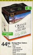 Orange River Cellars Dry White/Stelin/Late Harvest/Johannisberger/White Wine/Rose-3Ltr Each