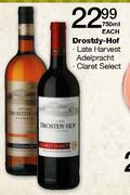 Drostdy-Hof Late Harvest Adelpracht/Claret Select-750ml Each