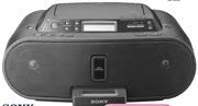 Sony Portable CD Radio With iPod Dock