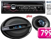 Sony AUX Front Loader Plus 6 x 9 300W Speakers Per Set