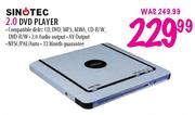 Sinotec 2.0 DVD Player