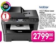 Brother 4-In-1 Mono Laser Printer-MFC-7860DW