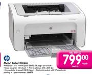 HP Mono Laser Printer-P1102