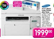 Samsung 4-In-1 Mono Laser Printer Plus Toner-SCX 3450FW
