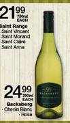 Backsberg-Chenin Blanc/Rose-750ml Each