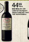 Odd Bins Bin 935 Cabernet Sauvingnon/Merlot/Cabernet France/Post Verdot/Malbec-750ml