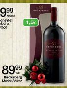 Backsberg Merlot Shiraz-1.5Ltr