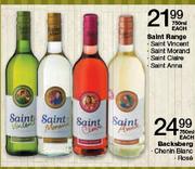 Saint Range-Saint Vincent/Saint Morand/Saint Claire/Saint Anna-750ml Each