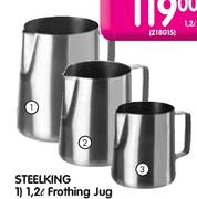 Steelking Frothing Jug-600ml
