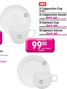 Aro Cappuccino Cup-6's