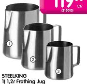 Steelking Frothing Jug-900ml