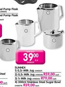 Sunnex Milk Jug-0.3L Each