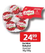 Bel Mini Babybel Assorted-110g/100g Each