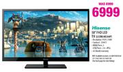 Hisense 50" FHD LED TV(LEDN50K300P)
