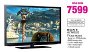 Sony 40" FHD LED TV(KDL-40EX650)