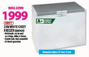 Defy White Chest Freezer-210Ltr(DMF470)