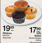 Pillsbury Muffins Assorted-6's