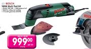 Bosch 180W Multi-Tool Kit (PMF180E)-Each