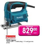 Makita 450W Jigsaw (4329K)-Each