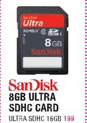 Sandisk 16GB Ultra SDHC Card